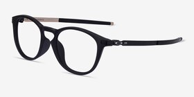 Oakley Pitchman R A Noir Plastique Montures de lunettes de vue d'EyeBuyDirect, Vue d'Angle