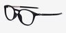 Oakley Pitchman R A Black PlasticEyeglass Frames from EyeBuyDirect, Angle View