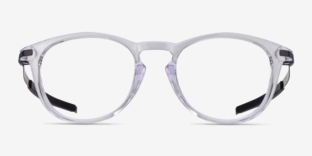 Oakley Pitchman R A Clear PlasticEyeglass Frames from EyeBuyDirect, Front View