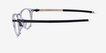Oakley Pitchman R A Clear PlasticEyeglass Frames from EyeBuyDirect, Side View