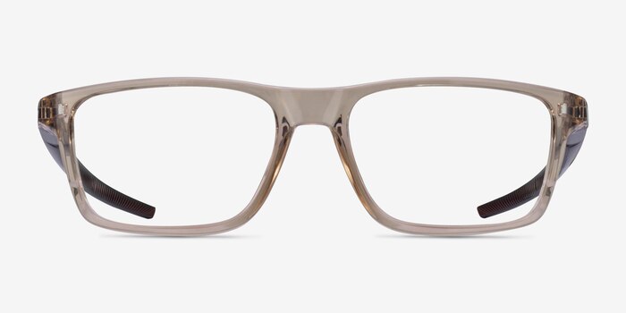 Oakley Port Bow Brown Plastic Eyeglass Frames from EyeBuyDirect