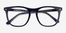 Ray-Ban RB2210V Clear Navy AcetateEyeglass Frames from EyeBuyDirect, Closed View