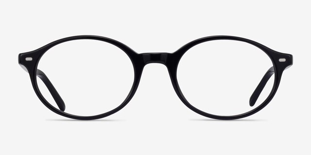 Ray-Ban RB5429 German Noir AcétateMontures de lunettes de vue d'EyeBuyDirect, Vue de Face