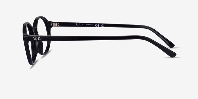 Ray-Ban RB5429 German Noir AcétateMontures de lunettes de vue d'EyeBuyDirect, Vue de Côté
