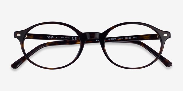 Ray-Ban RB5429 German Tortoise AcetateEyeglass Frames from EyeBuyDirect, Closed View