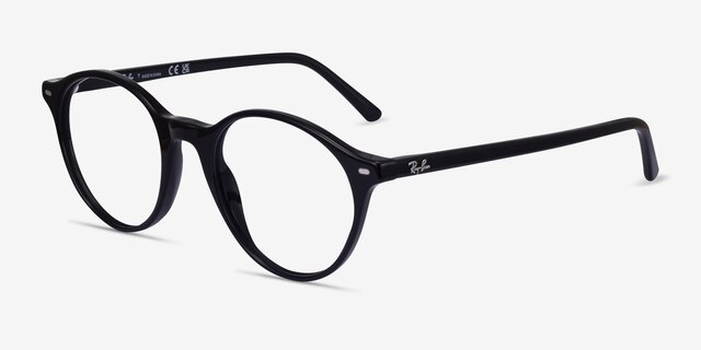 Ray-Ban RB5430 Bernard Black AcetateEyeglass Frames from EyeBuyDirect, Angle View