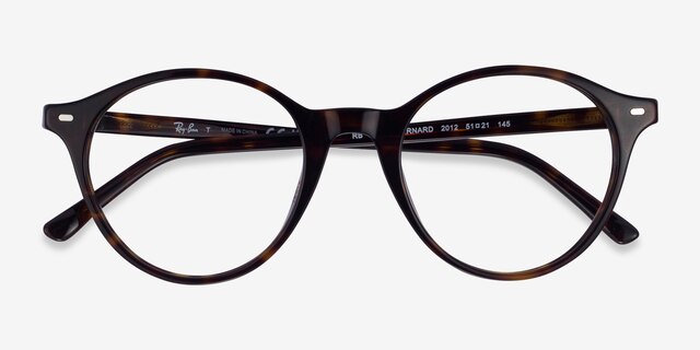 Ray-Ban RB5430 Bernard Shiny Tortoise AcetateEyeglass Frames from EyeBuyDirect, Closed View