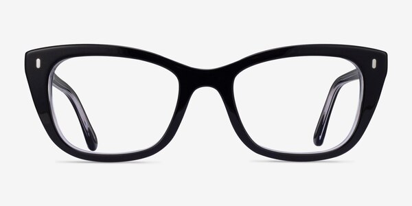 Ray-Ban RB5433 Black Clear Acetate Eyeglass Frames
