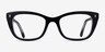 Ray-Ban RB5433 Black Clear AcetateEyeglass Frames from EyeBuyDirect, Front View