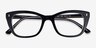 Ray-Ban RB5433 Black Clear AcetateEyeglass Frames from EyeBuyDirect, Closed View