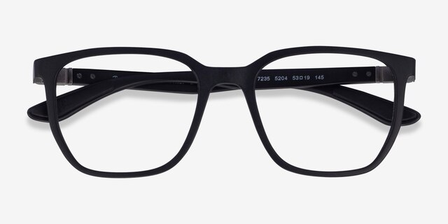 Ray-Ban RB7235 Liteforce Matte Black PlasticEyeglass Frames from EyeBuyDirect, Closed View