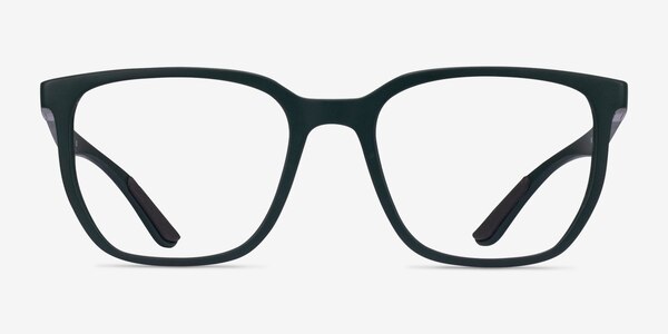 Ray-Ban RB7235 Liteforce Matte Dark Green Plastic Eyeglass Frames