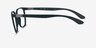 Ray-Ban RB7235 Liteforce Matte Dark Green PlasticEyeglass Frames from EyeBuyDirect, Side View