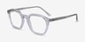 Ray-Ban RB7238 Alice Clear PlasticEyeglass Frames from EyeBuyDirect, Angle View
