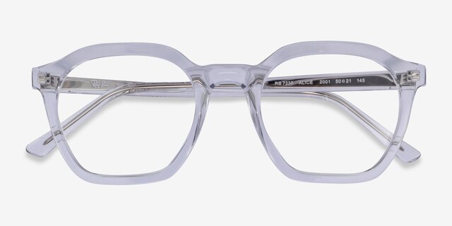Ray-Ban RB7238 Alice Clear PlasticEyeglass Frames from EyeBuyDirect, Closed View