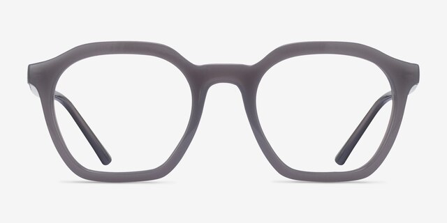 Ray-Ban RB7238 Alice Clear Gray PlasticEyeglass Frames from EyeBuyDirect, Front View