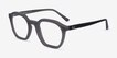 Ray-Ban RB7238 Alice Clear Gray PlasticEyeglass Frames from EyeBuyDirect, Angle View
