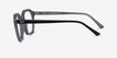 Ray-Ban RB7238 Alice Clear Gray PlasticEyeglass Frames from EyeBuyDirect, Side View
