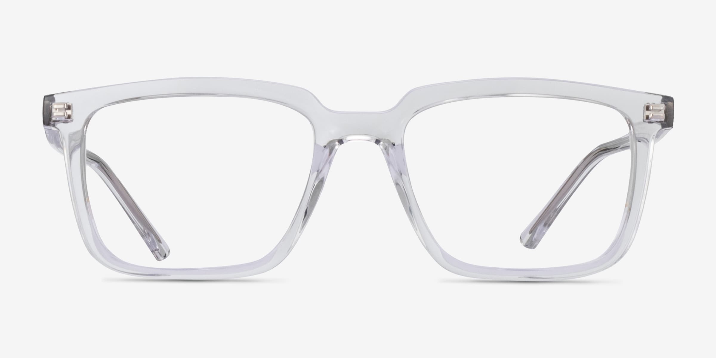 Ray-Ban RB7239 Alain - Square Clear Frame Eyeglasses | Eyebuydirect