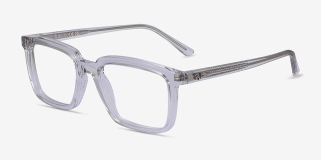 Ray-Ban RB7239 Alain Clear PlasticEyeglass Frames from EyeBuyDirect, Angle View