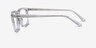 Ray-Ban RB7239 Alain Clear PlasticEyeglass Frames from EyeBuyDirect, Side View