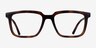 Ray-Ban RB7239 Alain Écailles PlastiqueMontures de lunettes de vue d'EyeBuyDirect, Vue de Face