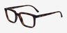 Ray-Ban RB7239 Alain Écailles PlastiqueMontures de lunettes de vue d'EyeBuyDirect, Vue d'Angle