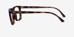 Ray-Ban RB7239 Alain Tortoise PlasticEyeglass Frames from EyeBuyDirect, Side View