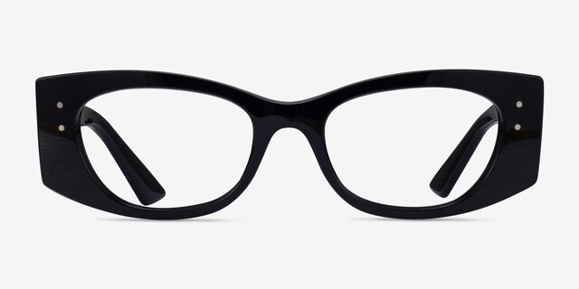 Ray-Ban RB7327 Kat Black Eco-friendlyEyeglass Frames from EyeBuyDirect, Front View