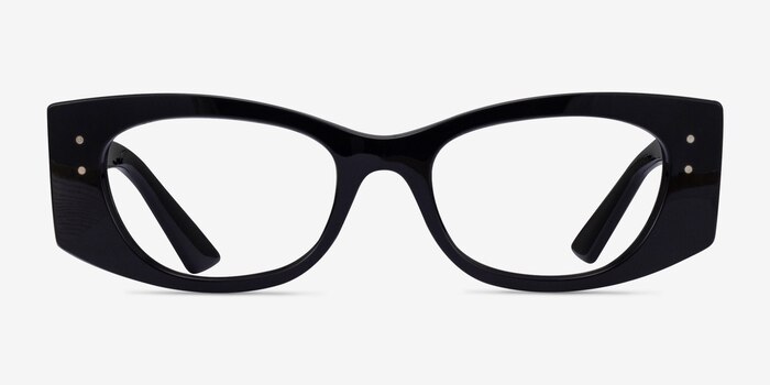 Ray-Ban RB7327 Kat Black Eco-friendly Eyeglass Frames from EyeBuyDirect