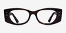 Ray-Ban RB7327 Kat Tortoise Eco-friendlyEyeglass Frames from EyeBuyDirect, Front View