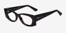 Ray-Ban RB7327 Kat Tortoise Eco-friendlyEyeglass Frames from EyeBuyDirect, Angle View