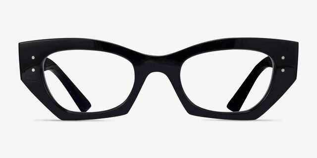 Ray-Ban RB7330 Zena Black Eco-friendlyEyeglass Frames from EyeBuyDirect, Front View
