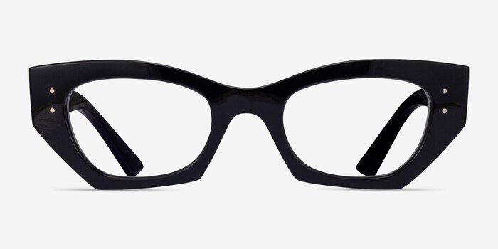 Ray-Ban RB7330 Zena Black Eco-friendly Eyeglass Frames from EyeBuyDirect