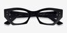 Ray-Ban RB7330 Zena Black Eco-friendlyEyeglass Frames from EyeBuyDirect, Closed View