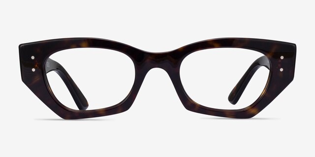 Ray-Ban RB7330 Zena Tortoise Eco-friendlyEyeglass Frames from EyeBuyDirect, Front View