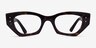 Ray-Ban RB7330 Zena Tortoise Eco-friendlyEyeglass Frames from EyeBuyDirect, Front View