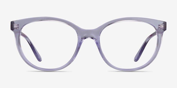 Vogue Eyewear VO5552 Clear Purple Plastic Eyeglass Frames from EyeBuyDirect