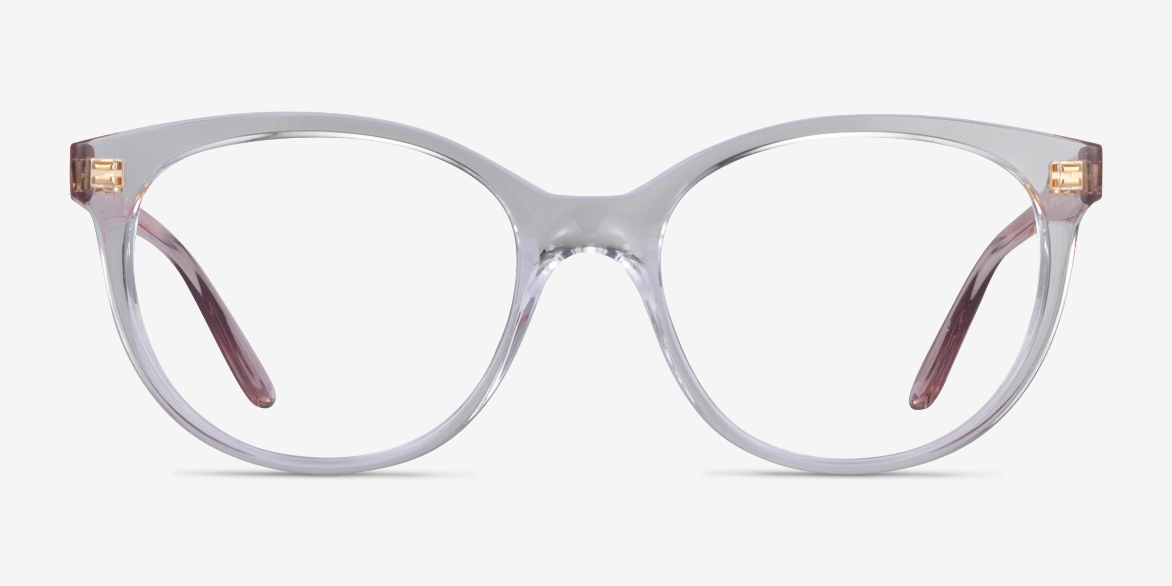 Vogue Eyewear VO5552 - Round Clear Frame Glasses For Women