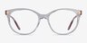 Vogue Eyewear VO5552 Clear PlasticEyeglass Frames from EyeBuyDirect, Front View