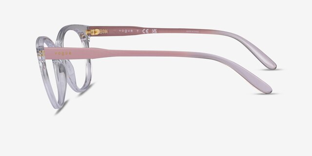 Vogue Eyewear VO5552 Clear PlasticEyeglass Frames from EyeBuyDirect, Side View