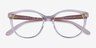 Vogue Eyewear VO5552 Clear PlasticEyeglass Frames from EyeBuyDirect, Closed View