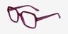Vogue Eyewear VO5555 Cherry Red PlasticEyeglass Frames from EyeBuyDirect, Angle View