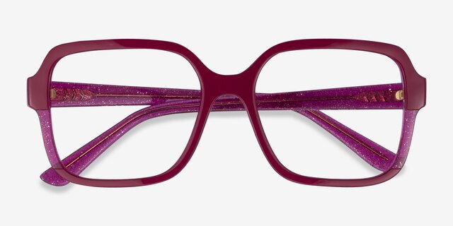 Vogue Eyewear VO5555 Cherry Red PlasticEyeglass Frames from EyeBuyDirect, Closed View
