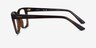 Vogue Eyewear VO5556 Brown Tortoise PlasticEyeglass Frames from EyeBuyDirect, Side View