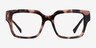 Vogue Eyewear VO5559 Rose Tortoise AcetateEyeglass Frames from EyeBuyDirect, Front View