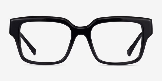 Vogue Eyewear VO5559 Shiny Black AcetateEyeglass Frames from EyeBuyDirect, Front View