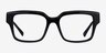 Vogue Eyewear VO5559 Shiny Black AcetateEyeglass Frames from EyeBuyDirect, Front View