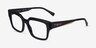 Vogue Eyewear VO5559 Shiny Black AcetateEyeglass Frames from EyeBuyDirect, Angle View