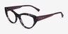 Vogue Eyewear VO5560 Blue Tortoise AcetateEyeglass Frames from EyeBuyDirect, Angle View